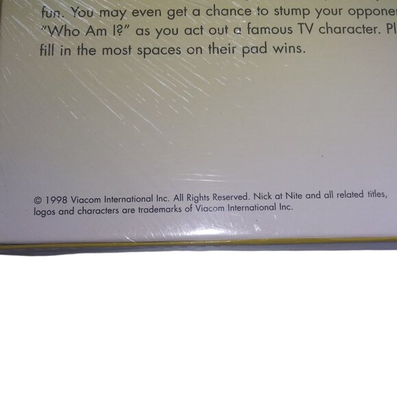 Nick at Nite Classic TV Trivia Game New Sealed 1998 Viacom - Picture 3 of 5